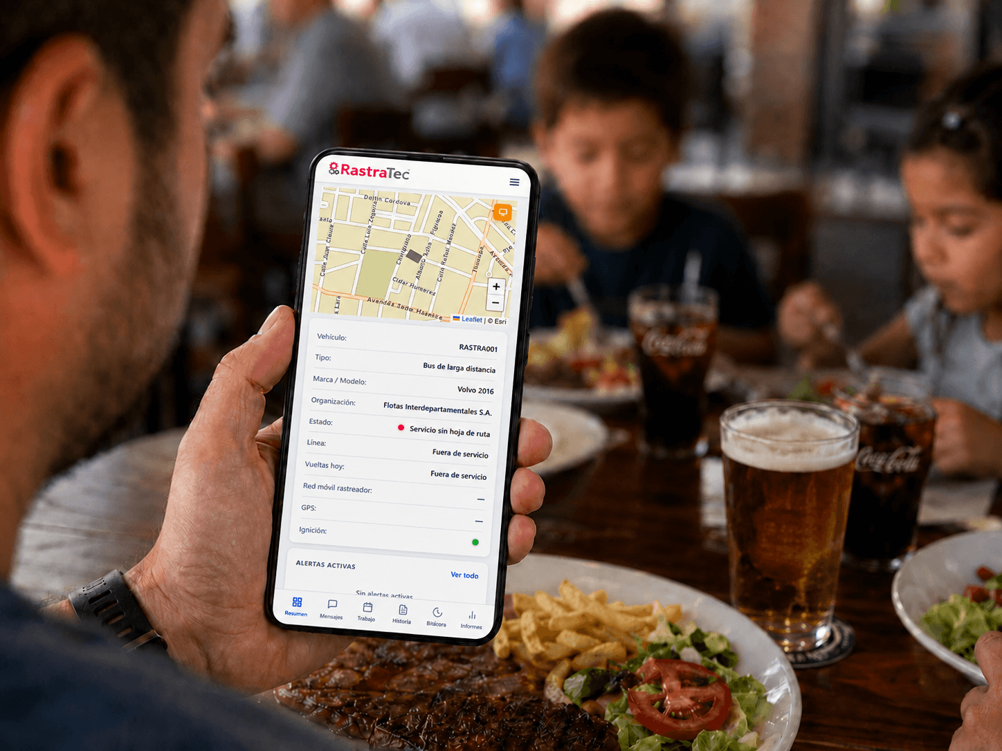 App móvil RastraTec